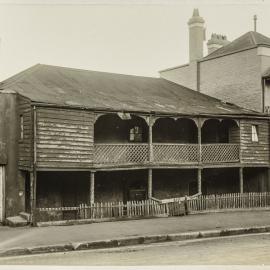 Print - House in Princes Street Millers Point, 1922