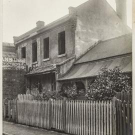 Print - Houses in Pitt Street Sydney, 1922