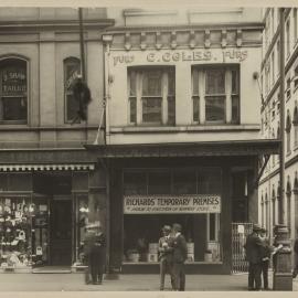 Print - Commercial buildings in Castlereagh Street Sydney, 1924