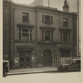 Print - Open Exchange commercial building in Macquarie Place Sydney, 1924