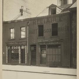 Print - Ewington bootmaker, Kent Street Sydney, 1924