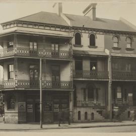 Print - Streetscape with London Hotel in Elizabeth Street Surry Hills, 1924