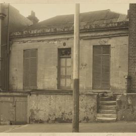 Print - Cottage in Bathurst Street Sydney, 1924