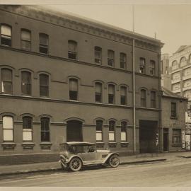 Print - New South Wales Fire Brigade headquarters, Castlereagh Street Sydney, 1924