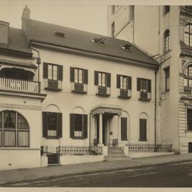 Print - Streetscape with Freemans Journal Office, Lang Street Sydney, 1924