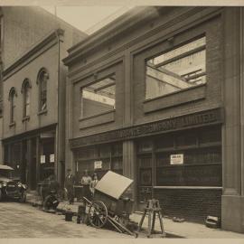 Print - British Traders Insurance Company building, Bond Street Sydney, 1924