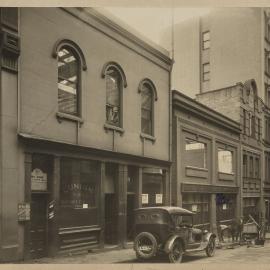 Print - Commercial buildings along Bond Street Sydney, 1924