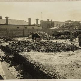 Print - New construction in Layton Street Camperdown, 1925