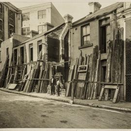 Print - Demolition in Foster Street Surry Hills, 1926
