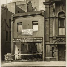 Print - Demolition in Druitt Street Sydney, 1926