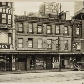 Print - Commercial premises in Elizabeth Street Sydney, 1926