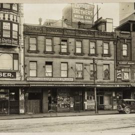 Print - Commercial businesses, Elizabeth Street Sydney, 1926
