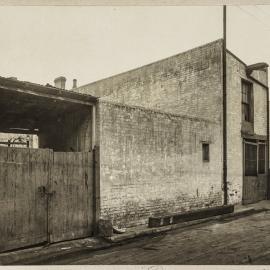 Print - Rear of Pine Street Chippendale, 1926