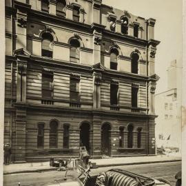 Print - Demolition in Elizabeth Street Sydney, 1926