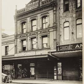 Print - Commercial premises in Castlereagh Street Sydney, 1925