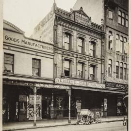 Print - Commercial premises in Castlereagh Street Sydney, 1925