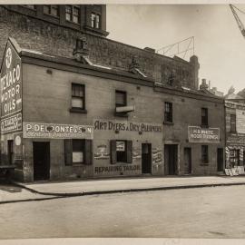 Print - Building with shops and businesses in Margaret Street Sydney, 1926