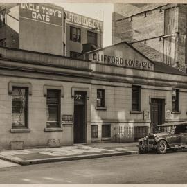 Print - Clifford Love and Company building, Clarence Street Sydney, 1926