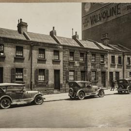 Print - Terraces in Clarence Street Sydney, 1926