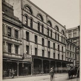 Print - W and A McArthur Limited warehouse in York Street Sydney, 1927