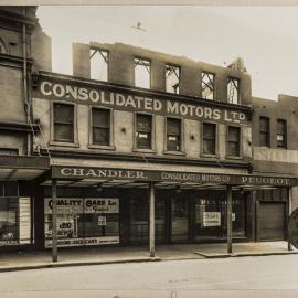 Print - Consolidated Motors Limited in Pitt Street Sydney, 1927