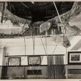 Print - Interior of Sydney Bicycle and Motor Club in Carrington Street Sydney, 1928