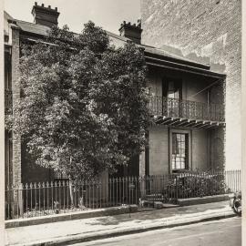 Print - Terraces in Orwell Street Potts Point, 1928