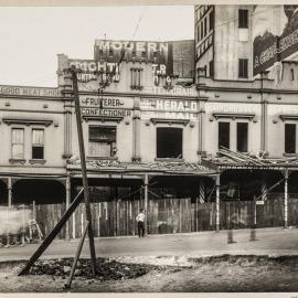 Print - Murphy's Corner in Elizabeth Street Surry Hills, 1928