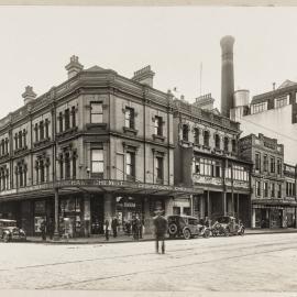 Print - Fincham chemist, corner of Bathurst and Elizabeth Streets Sydney, 1928