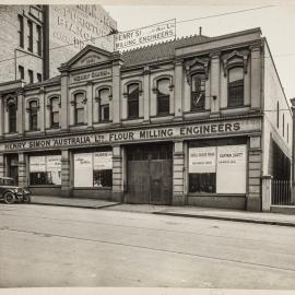 Print - Henry Simon in Harris Street Ultimo, 1928