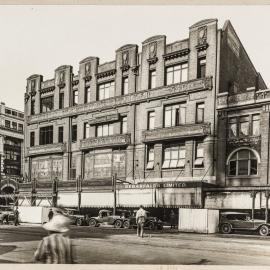 Print - Bebarfalds Limited in George Street Sydney, 1928