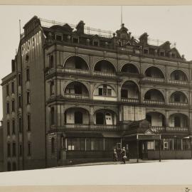 Print - Grosvenor Hotel in Clarence Street Sydney, 1928