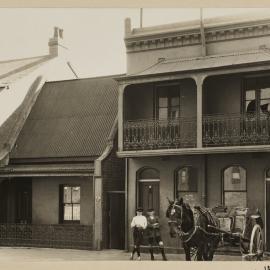 Print - Terrace houses in Balfour Street Chippendale, 1928