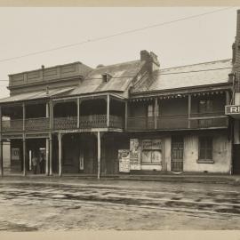 Print - Honest Irishman Hotel at Layton Street and Parramatta Road Camperdown, 1929