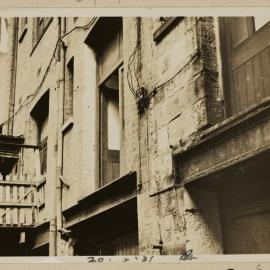 Print - Service bays in Kings Lane Pyrmont, 1931
