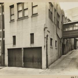 Print - Buildings in Wilmot Street Sydney, 1930