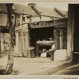 Print - Fruit stall in Bourke Street Surry Hills, 1931