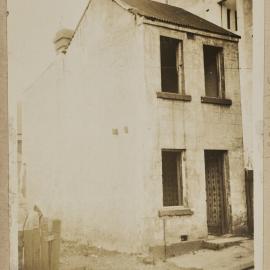 Print - Empty terrace in Batman Lane Surry Hills, 1931