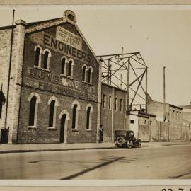 Print - Hoskins Steel Works in Wattle Street Ultimo, 1931