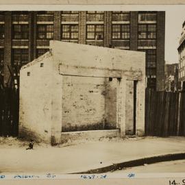 Print - Demolition of building in Albion Street Surry Hills, 1931