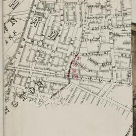 Print - Map of Chippendale, circa 1909