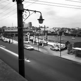 Paddington Reservoir site, Oxford Street Paddington, 1964