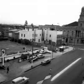 Paddington Reservoir site, Oxford Street Paddington, 1964