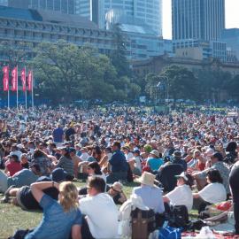Country music concert at The Domain Olympic Live Site Sydney, 2000