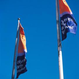 Olympic Banners at Circular Quay Sydney, 2000