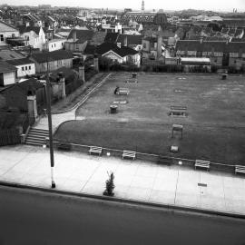 Paddington Reservoir site, Oxford Street Paddington, 1964