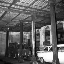 Paddington Reservoir Park and Caltex Garage, Oxford Street Paddington, 1964