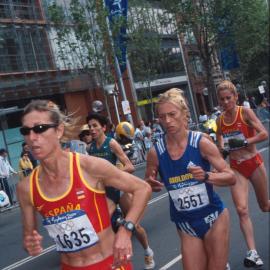 Female Athletes in the Women's Marathon, 155 Macquarie Street, Sydney, 2000