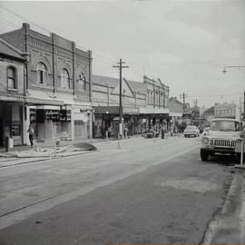 Accident site, Regent Street Redfern, 1965