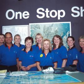 The One Stop Shop team at Level 2 Town Hall House, Sydney, 2000